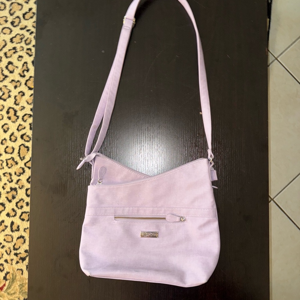 Chic Lavender Crossbody Bag